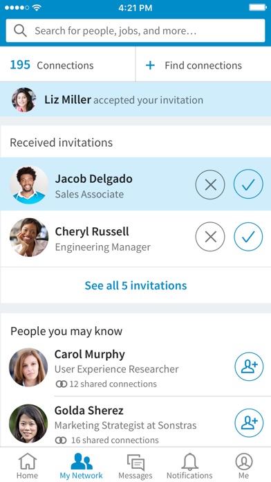 LinkedIn instal the new for ios