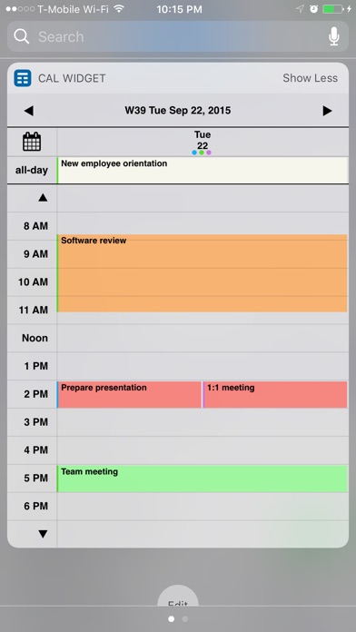Week Calendar Widget Pro 앱스토어 스크린샷