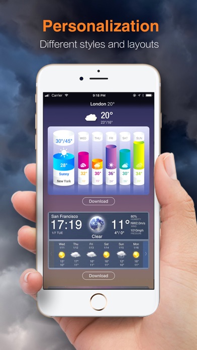 Weather Widgets - Fan... screenshot1