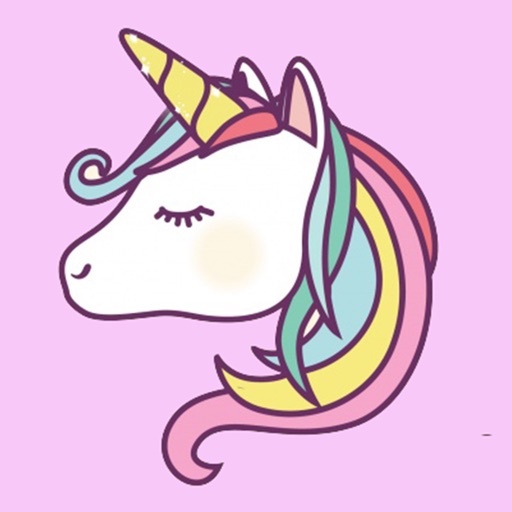 Cute Unicorn Coloring Drawing Book for Girl by Chawalit Sittichai