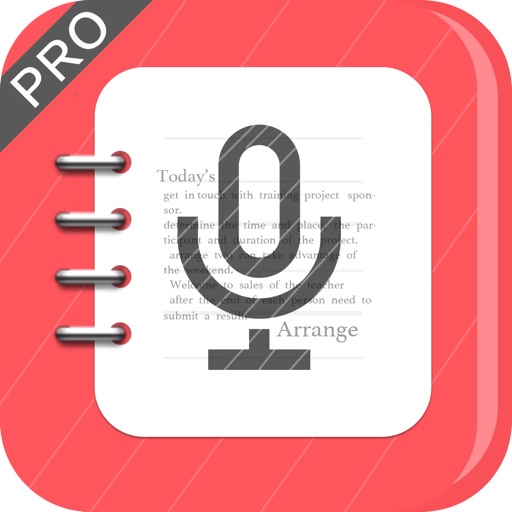 Audio recorder that converts to text