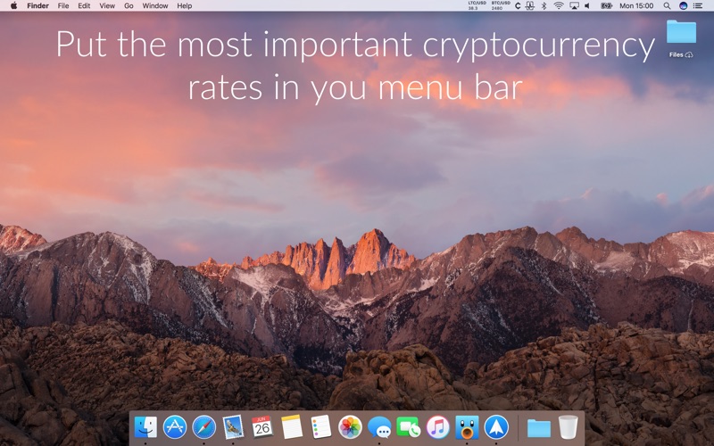 Cryptey for Mac 1.7.6 激活版 - 比特币行情跟踪