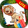 How to Coloring Wild Animals Cartoon Pictures cartoon pictures 
