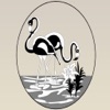 Flamingo Bird Stickers: Il colore rosa è il nuovo