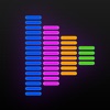 이퀄라이저+ PRO 음악 팬훌륭한 음향 효과 및 음악 플레이어 용 볼륨 증강 장치 앱 아이콘 이미지