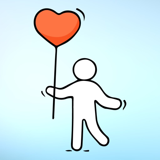 Stick Figure Emoji Icon Sticker Pack 通过 Amy Alexander