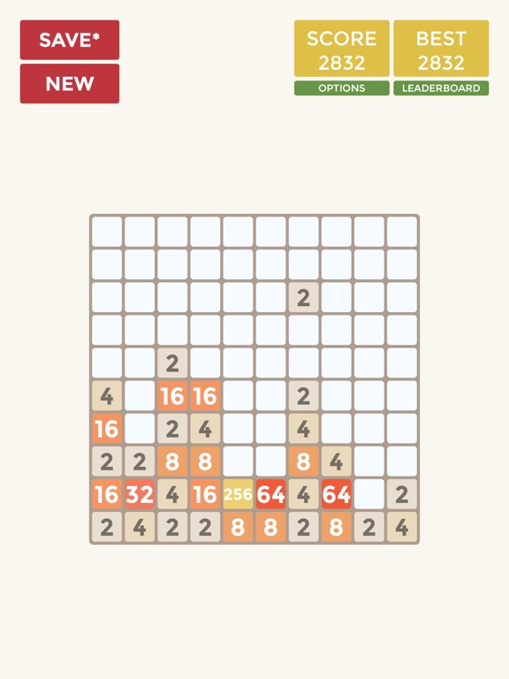 Скачать игру 2048 4x4 6x6 8x8 10x10