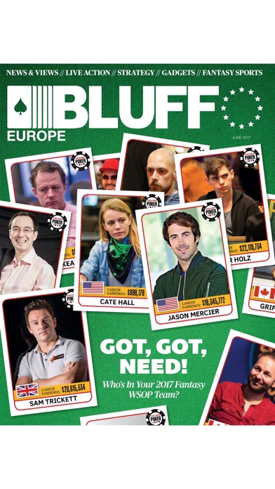 Bluff Europe Magazine review screenshots