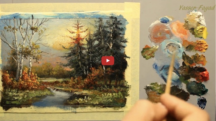 Oil Painting Brushes for Landscape Painting - Brush Basics Explained 