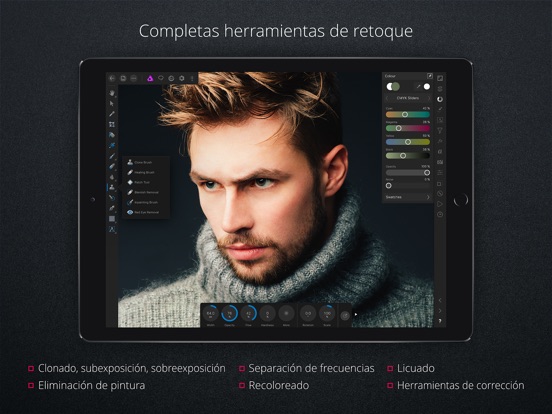 Captura de pantalla del iPad 5