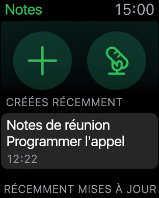 Capture d’écran iPhone 1