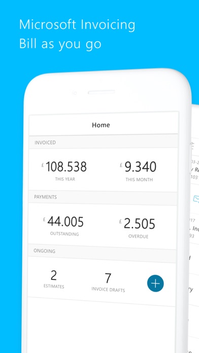 microsoft invoicing