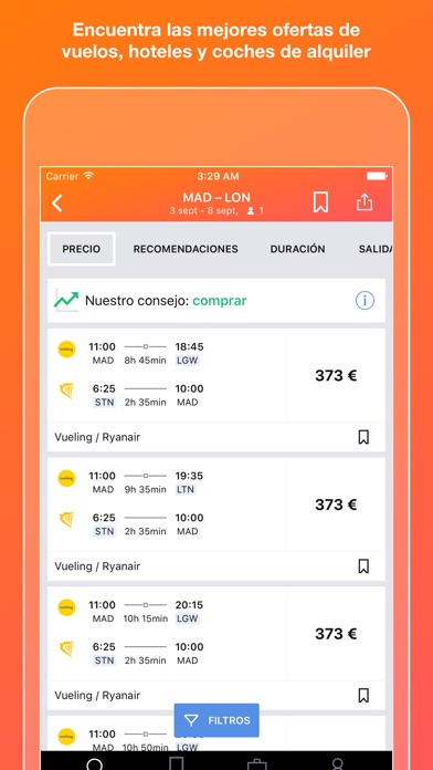 Captura de pantalla del iPhone 1