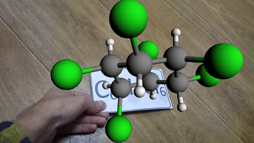 AR VR Molecules Editor Updated -  The World's First AVR Chemistry App Image