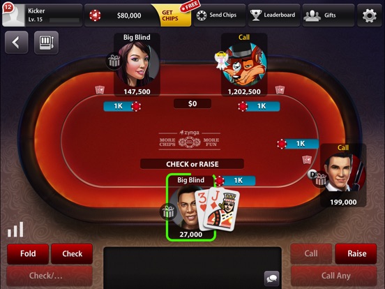 Zynga poker buddies list