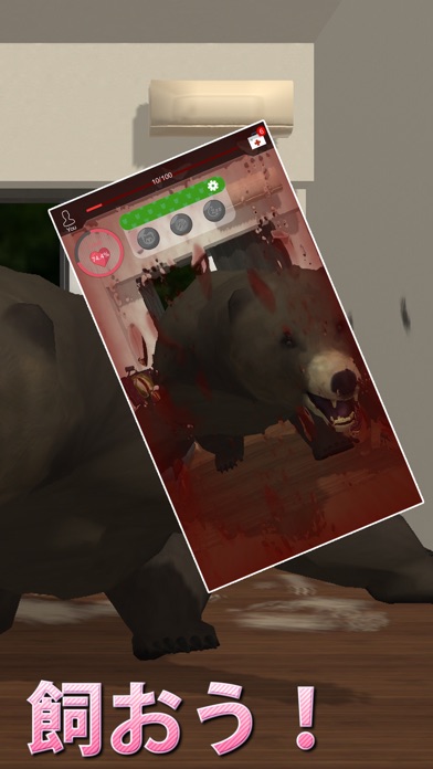 くまといっしょ - 恐怖のクマ育成ゲーム screenshot1