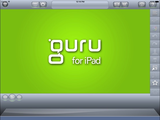 Captura de pantalla del iPad 1