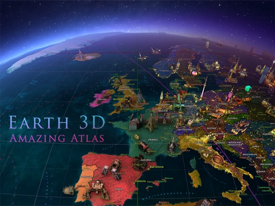 Earth 3D - Amazing Atlas 앱스토어 스크린샷