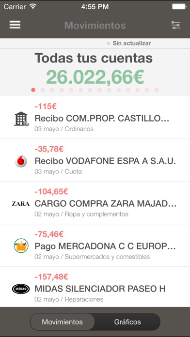 Captura de pantalla del iPhone 2