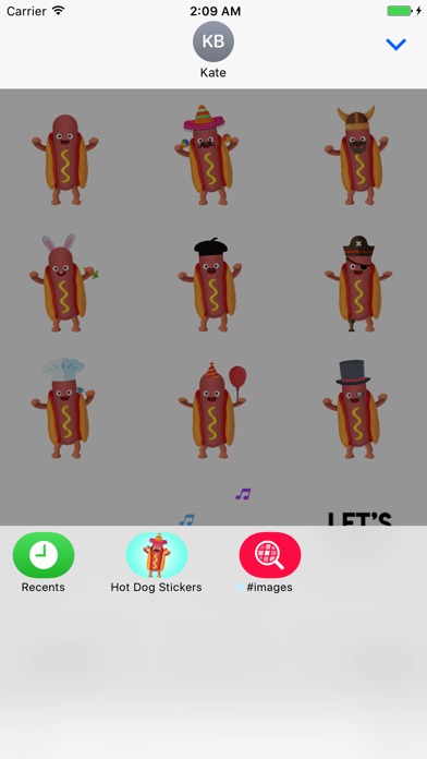 Hotdog Animated Stickers 앱스토어 스크린샷