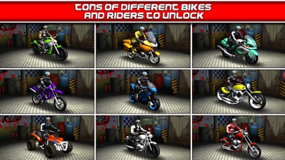 Screenshots of Bike Traffic Race Mania a Real Endless Road Racing Run Game for iPhone