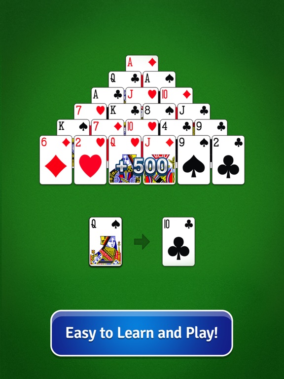 Screenshots of Pyramid Solitaire - Card Game for iPad