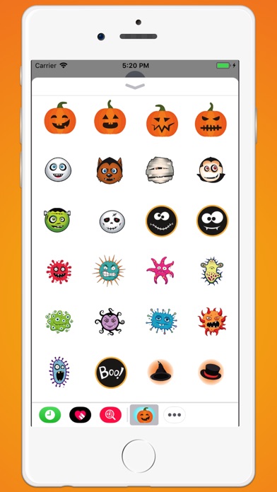 Halloween 2017 Sticker Pack review screenshots