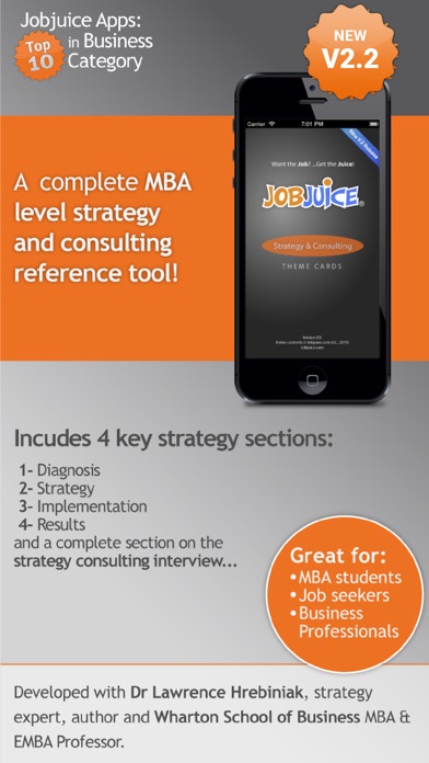 Jobjuice Strategy & Consulting Screenshots
