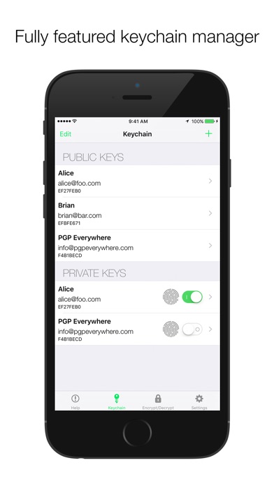 PGP Everywhere screenshot1