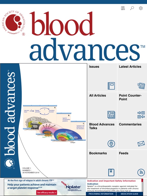 Blood & Blood Advances, Hematology Journals By ASH On The App Store