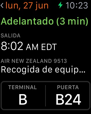 Captura de pantalla del iPhone 2
