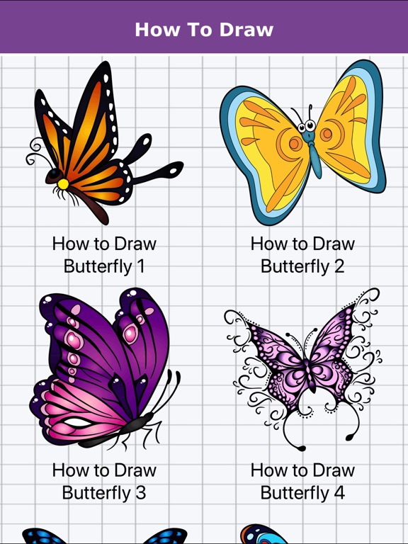 How to draw Butterfly New 2017のおすすめ画像1