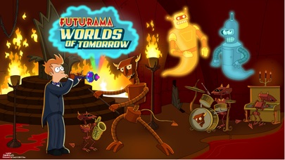 Screenshots of Futurama: Worlds of Tomorrow for iPhone