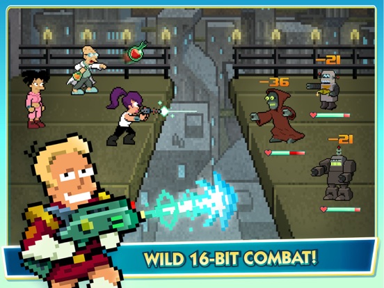 Screenshots of Futurama: Worlds of Tomorrow for iPad