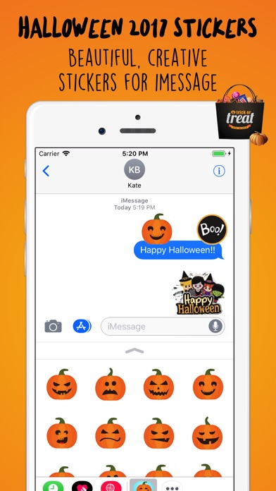 Halloween 2017 Sticker Pack review screenshots