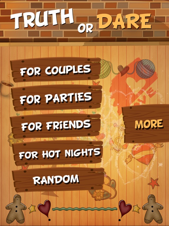 Screenshots of TRUTH or DARE - Hot Dirty Game for Sexy Nights for iPad