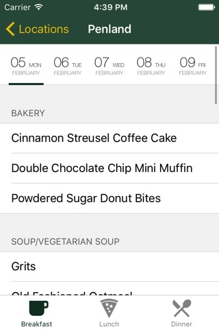 Baylor Eats screenshot