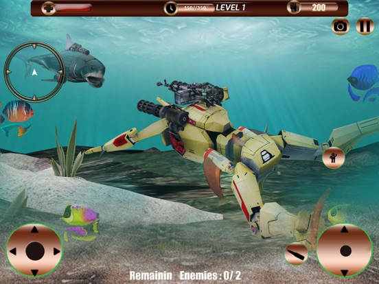 Angry Robot Shark Simulator screenshot 9