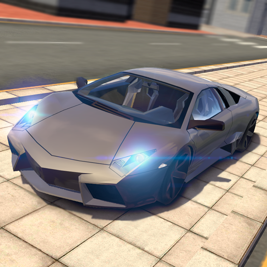 Extreme Car Driving Simulator App Icon