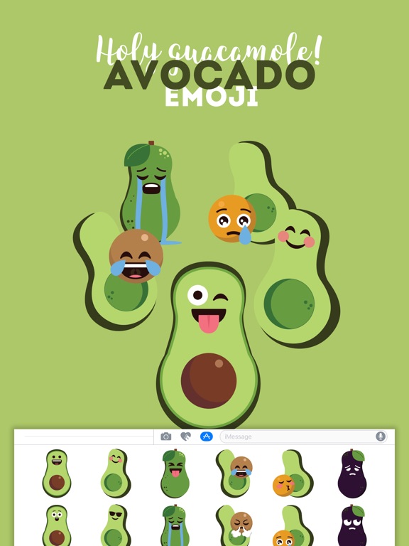 App Shopper Avocado Emoji (Stickers)