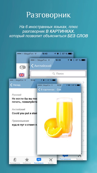 Снимок экрана iPhone 4