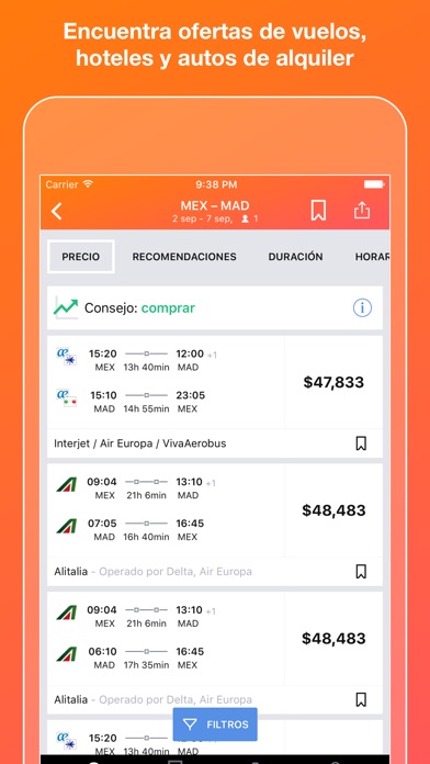 Captura de pantalla del iPhone 1