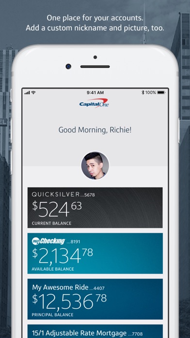 capital one android mobile app