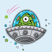 Aliens Stickers app review