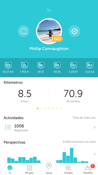 Captura de pantalla del iPhone 5