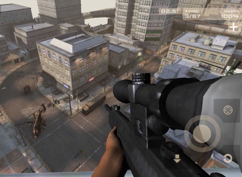 Городской снайпер 3D стрельба на iPad