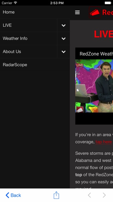 RedZone Weatherのおすすめ画像3