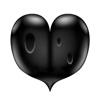 Black Heart Sticker Pack influential black