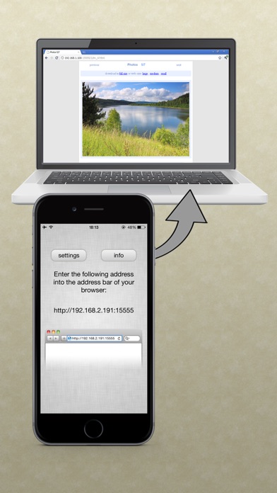 wifi photo transfer app ipad