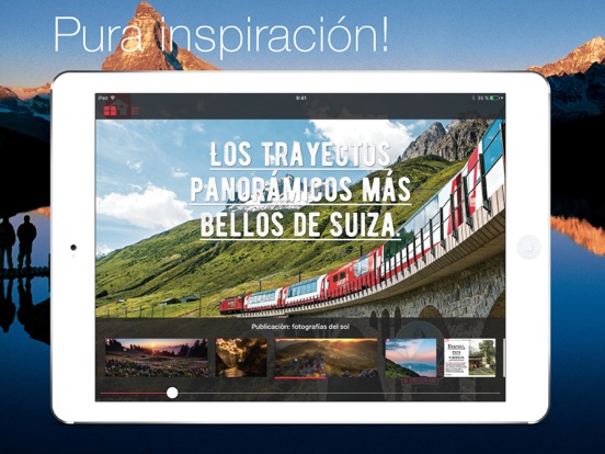 Captura de pantalla del iPad 5